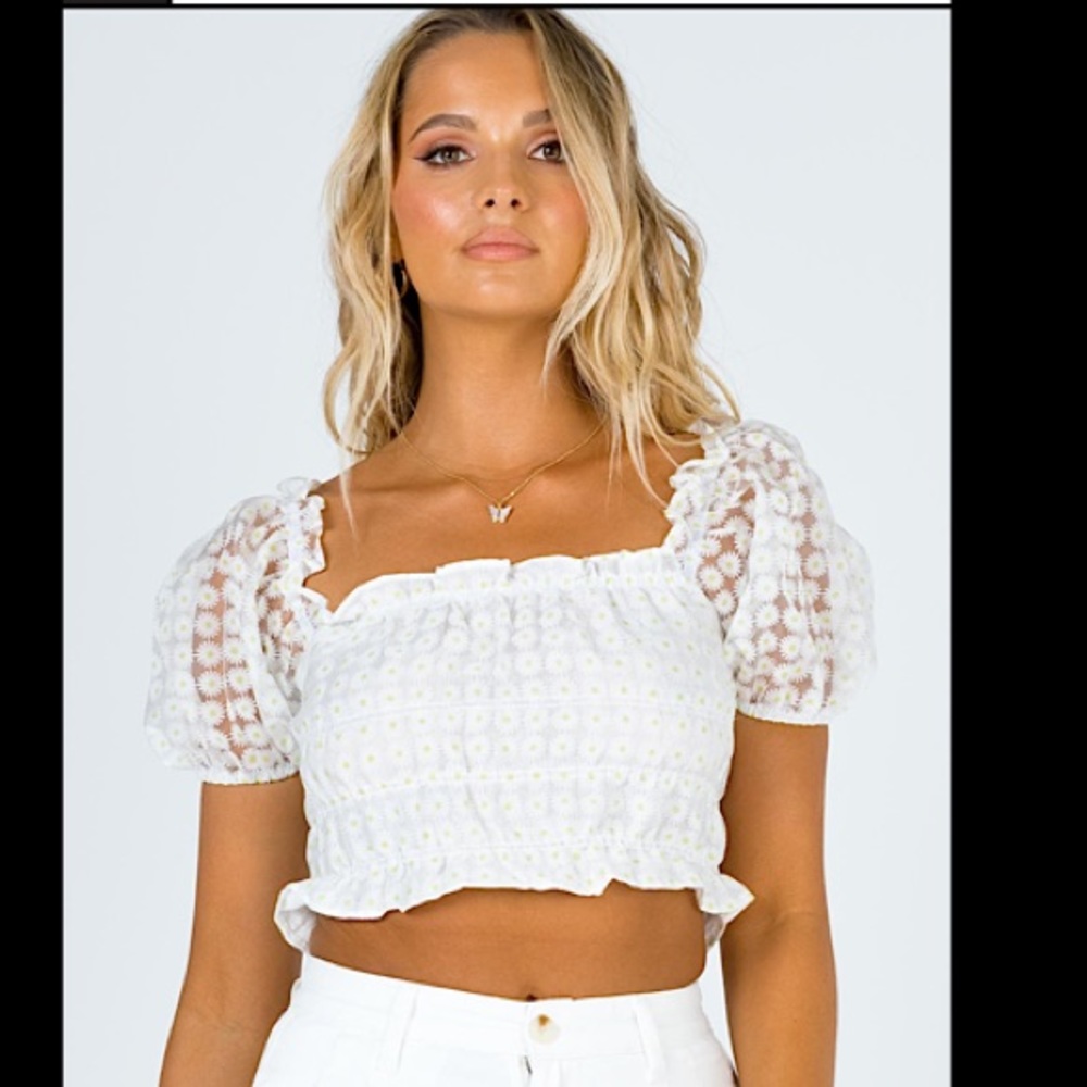 Princess Polly Top. Little Sunflowers. Camden top